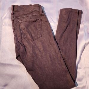 Flying Monkey Women's Skinny Pants - Dark Brown